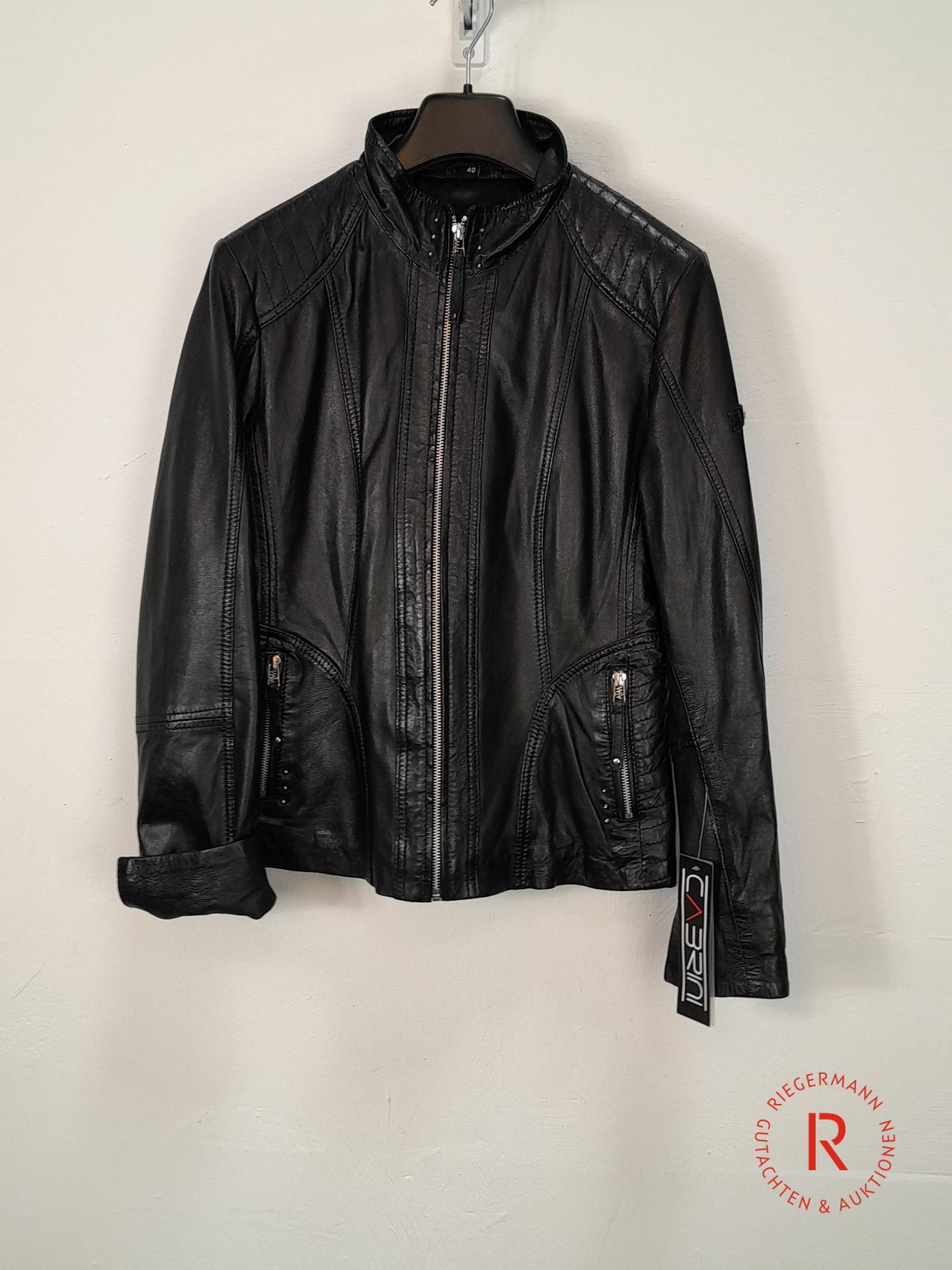 DAMEN LEDERJACKE GRÖSSE 40